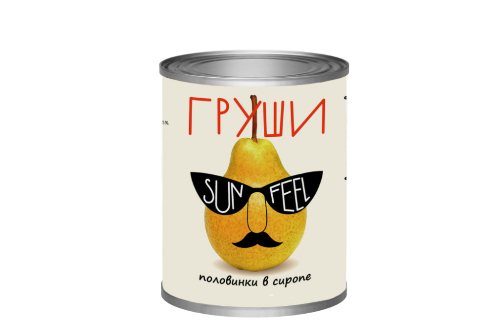 Груши половинки в сиропе SunFeeL ж/б 425г. 